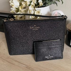 Kate Spade ♠️ Small Crossbody/Matching Cardholder
